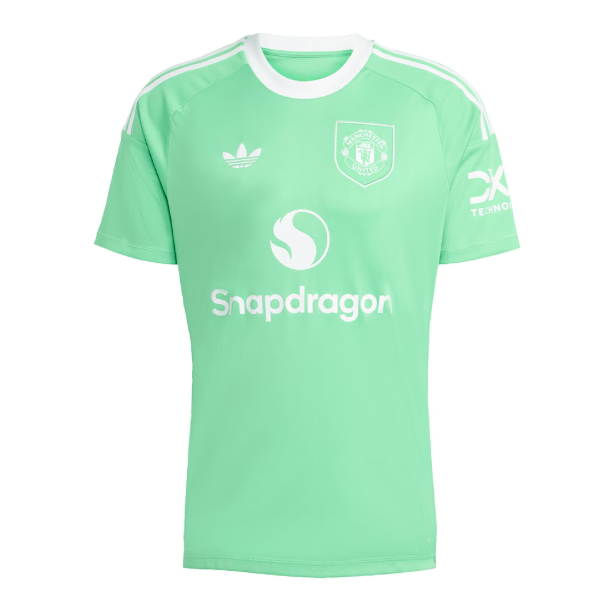 2025-26 Manchester United Green Goalkeeper Soccer Jersey Shirt